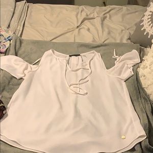 Cold shoulder blouse